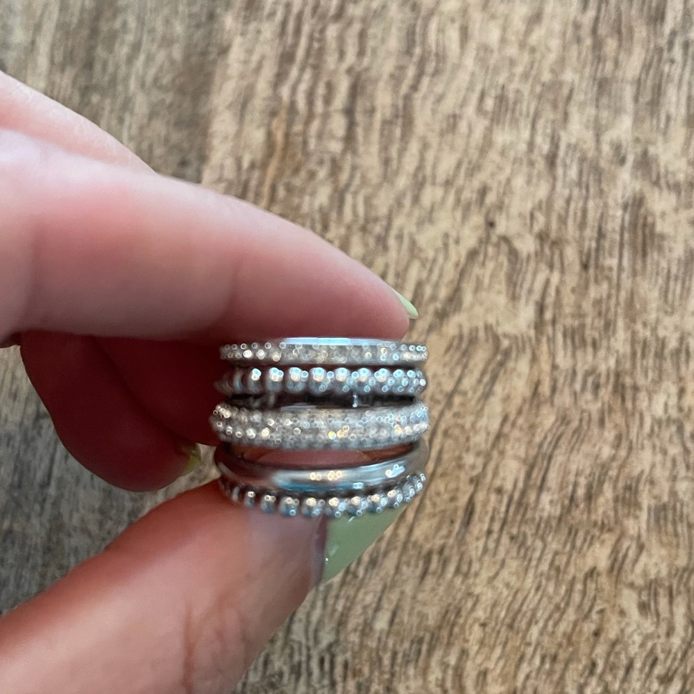 Swarovski silver ring - Picture 7 of 8